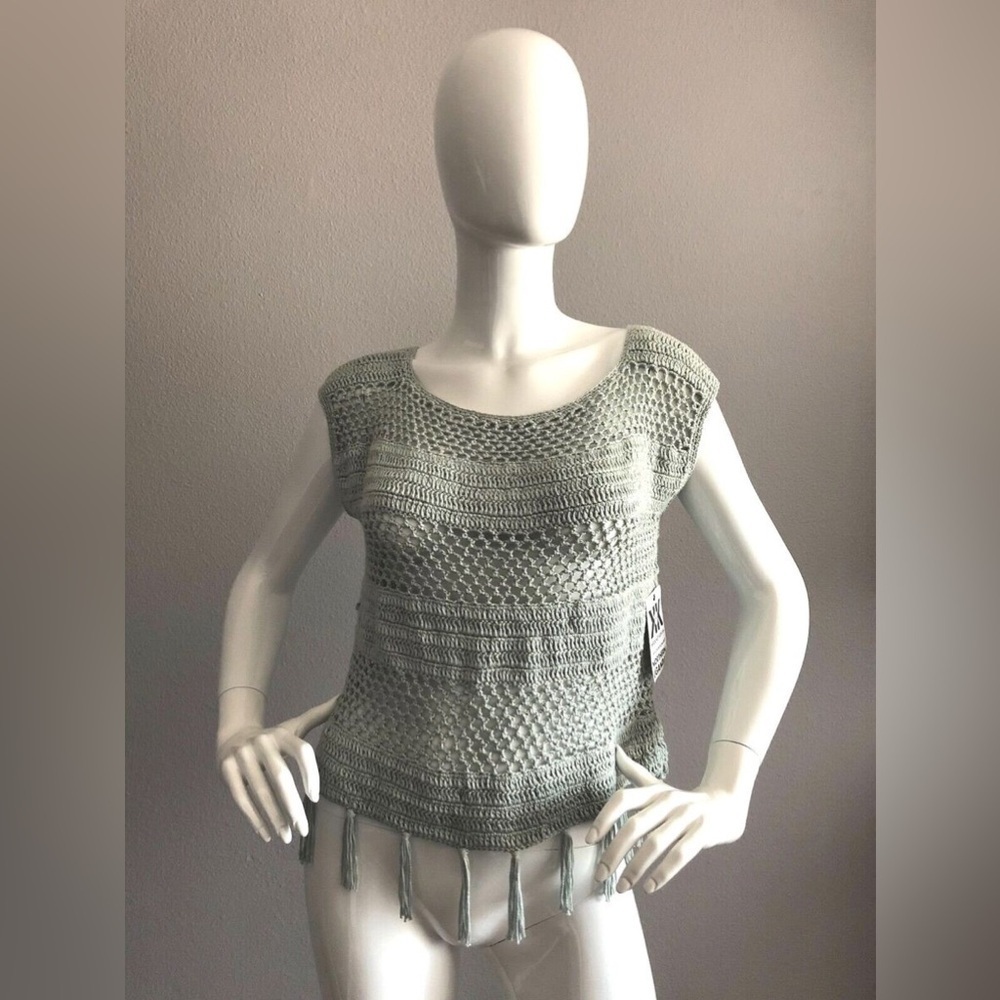 KROCHET KIDS INTL | Crochet Top (Tan/Cream)